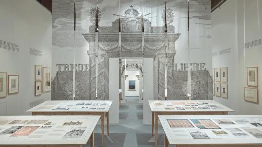 Pohled do expozice Síla i budoucnost jest národu národnost