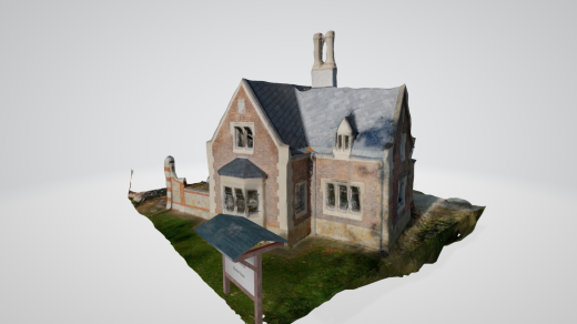 Šilheřovický Manor House jako digitální model