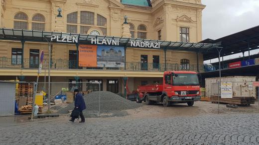 Hlavní nádraží v Plzni