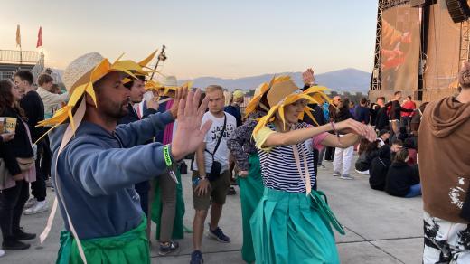 Návštěvníci festivalu Pohoda