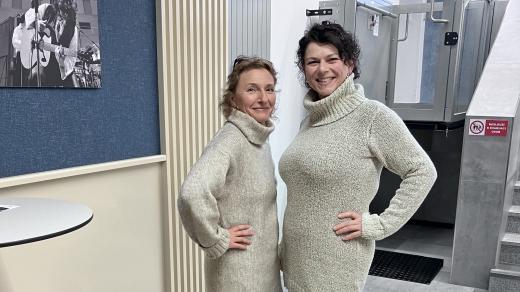 Martina Baierová (vpravo) a Kateřina Huberová