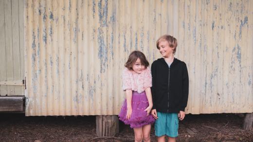 Sourozenci - holka a kluk