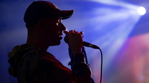 bílej kluk na Radio Wave Stimul festivalu v pražské MeetFactory