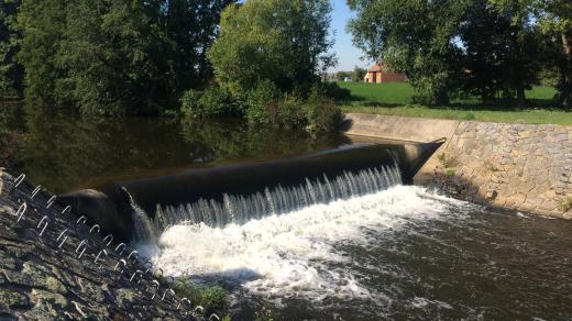 Splav na Chrudimce v Tuněchodech