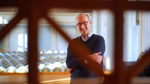 Varhaník Pavel Svoboda na D-dur