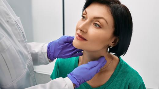 Štítná žláza, vyšetření (ilustrační foto)