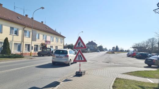 Olomoucká ulice v Litovli