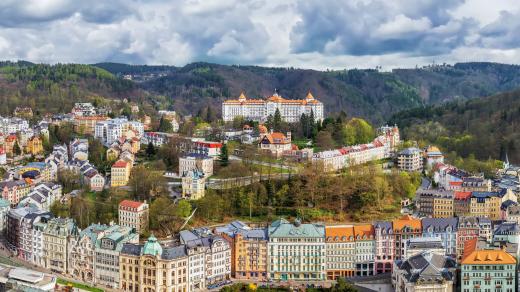 Pohled na Karlovy Vary