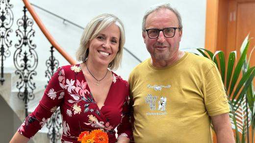 Alena Zárybnická a František Hlubocký
