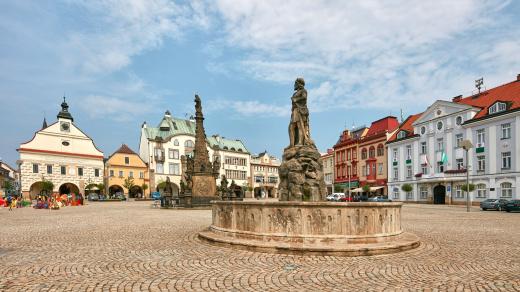 Královédvorské náměstí T. G. Masaryka 