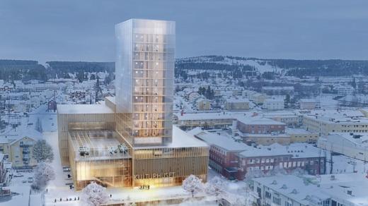 Sara Kulturhus, architektonický ateliér White Arkitekter
