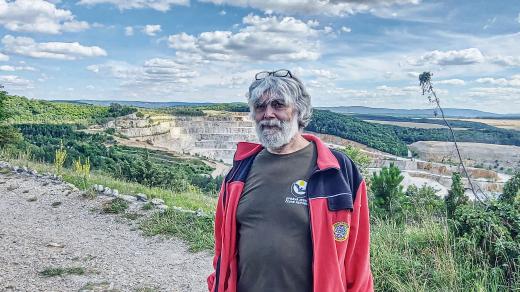 Alexandr Komaško - jeskyňář, který od roku 1992 vede Správu Koněpruských jeskyní