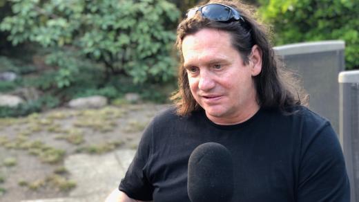 Jan Potměšil během rozhovoru s Lucií Výbornou