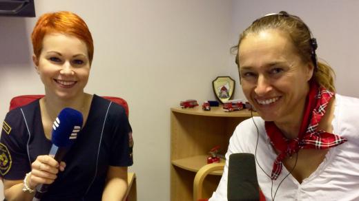 Tereza Fliegerová působila 11 let jako operační důstojník linky 112 a nyní je tiskovou mluvčí Hasičského záchranného sboru Středočeského kraje