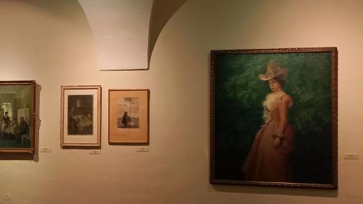 Památník je galerií mistrovských děl Maxe Švabinského