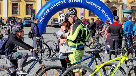 Na kole vinohrady, otevírání cyklostezek, Uherské Hradiště