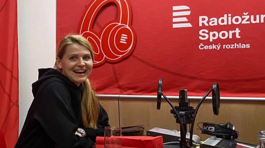 Tenistka Lucie Šafářová v talkshow Na síti