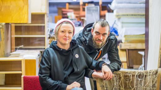 Dana Kalistová a Michal Kalista provozují budějovické re-use centrum Kabinet CB