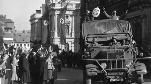 Návrat německé armády z Polska do Liberce, rok 1939