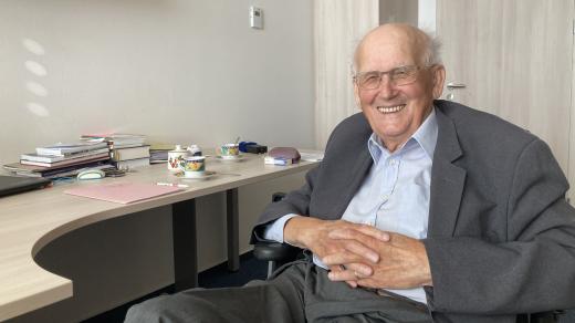 Návštěva u prof. Františka Kuřiny na Univerzitě Hradec Králové