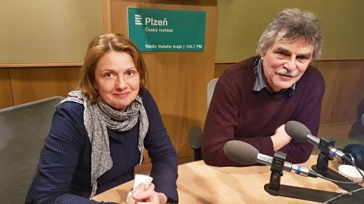 Lenka Merglová Pánková a Jan Mergl