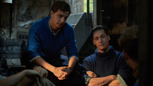 Oskar Hes a Jan Nedbal jako Josef a Ctirad Mašínovi ve snímku Bratři