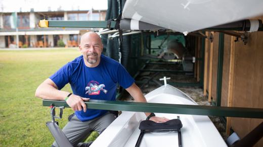 Veslař a skifař Václav Chalupa