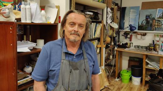 Výtvarník Martin Pawera