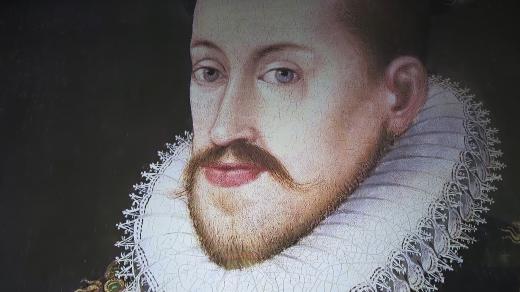 Mladý císař Rudolf II. Habsburský