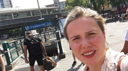 Anna Vaverková v Berlíně