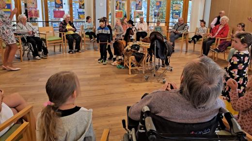 Mezigenerační setkání v Domově seniorů Mistra Křišťana v Prachaticích