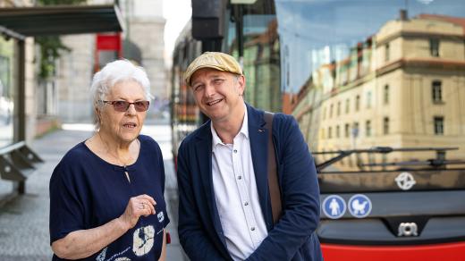Dagmar Hazdrová a Jan Vondráček