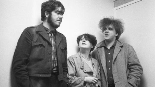 Cocteau Twins ve starém složení: Will Heggie, Elizabeth Fraser, Robin Guthrie