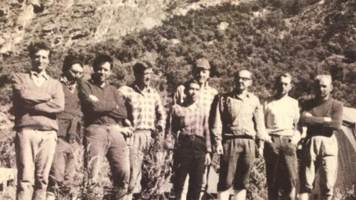 Reprodukce fotografie: Členové Expedice Peru 1970, kteří na výpravě zahynuli