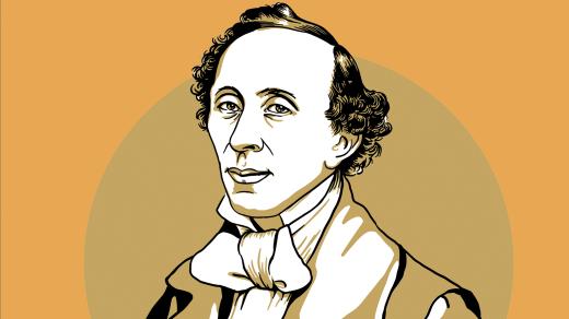 Autor milovaných pohádek Hans Christian Andersen