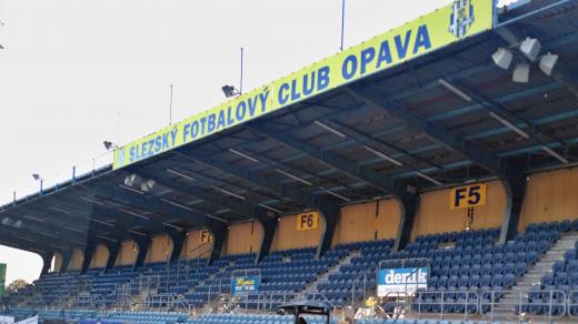 Tribuna stadionu SFC Opava