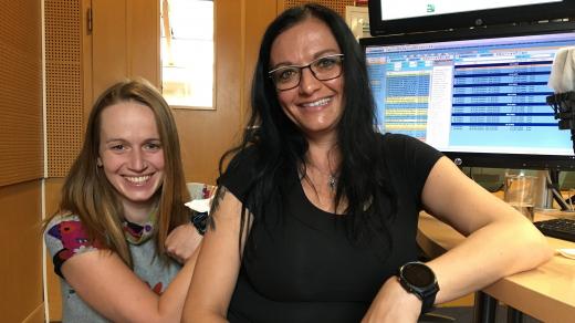 Sportovkyně Kateřina Balcarová a Darina Hrušková