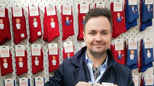 Maxime Lemersre a jeho ponožkové království v Lille