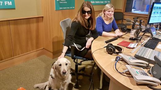 Zleva Martina Půtová a Šarlota Hambergerová