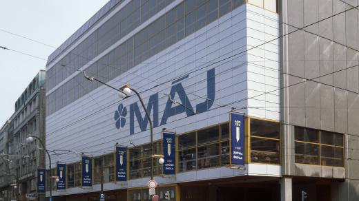 Obchodní dům Máj na Národní třídě v Praze