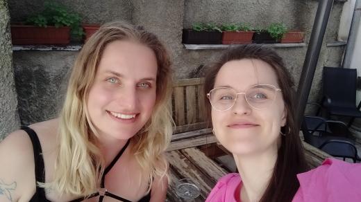 Magdalena Šipka a Maja Vusilović