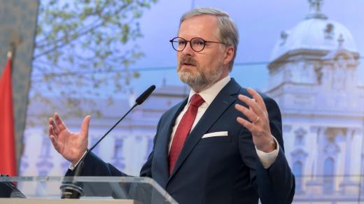 Premiér Petr Fiala