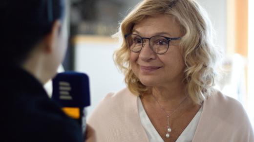 Jana Paulová během rozhovoru pro Český rozhlas