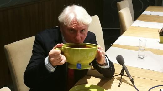 Ladislav Špaček je velký milovník čaje