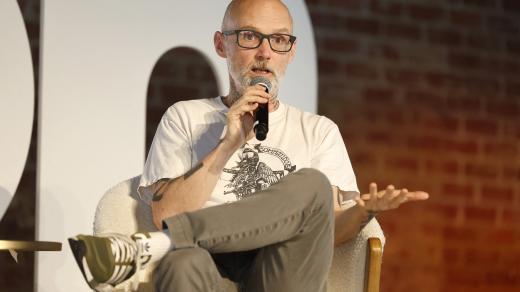 Zpěvák a hudební skladatel Moby, vlastním jménem Richard Melville Hall