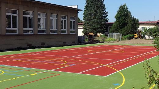 Nové hřiště v Boru u Tachova