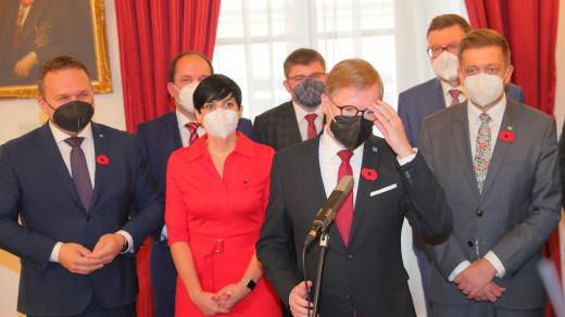 Budoucí vláda složená z dvou volebních koalic