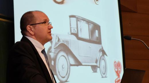 Radomír Smolka, historik automobilismu z Kopřivnice