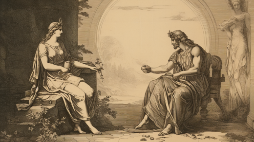 Věštkyně Kassandra podle AI