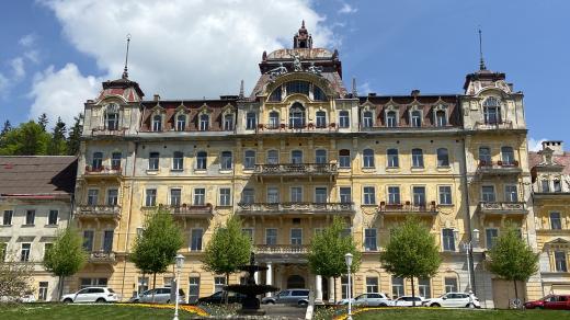 Hotel Kavkaz v Mariánských Lázních